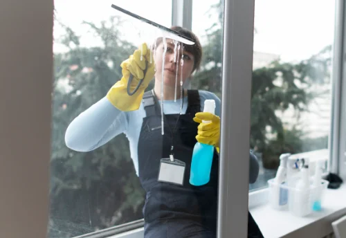 Nettoyage de vitres intérieures et extérieures à Grand